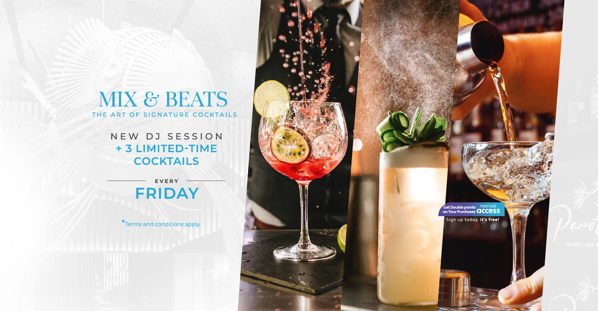 Mix & Beats ParrotFish Punta de Mita