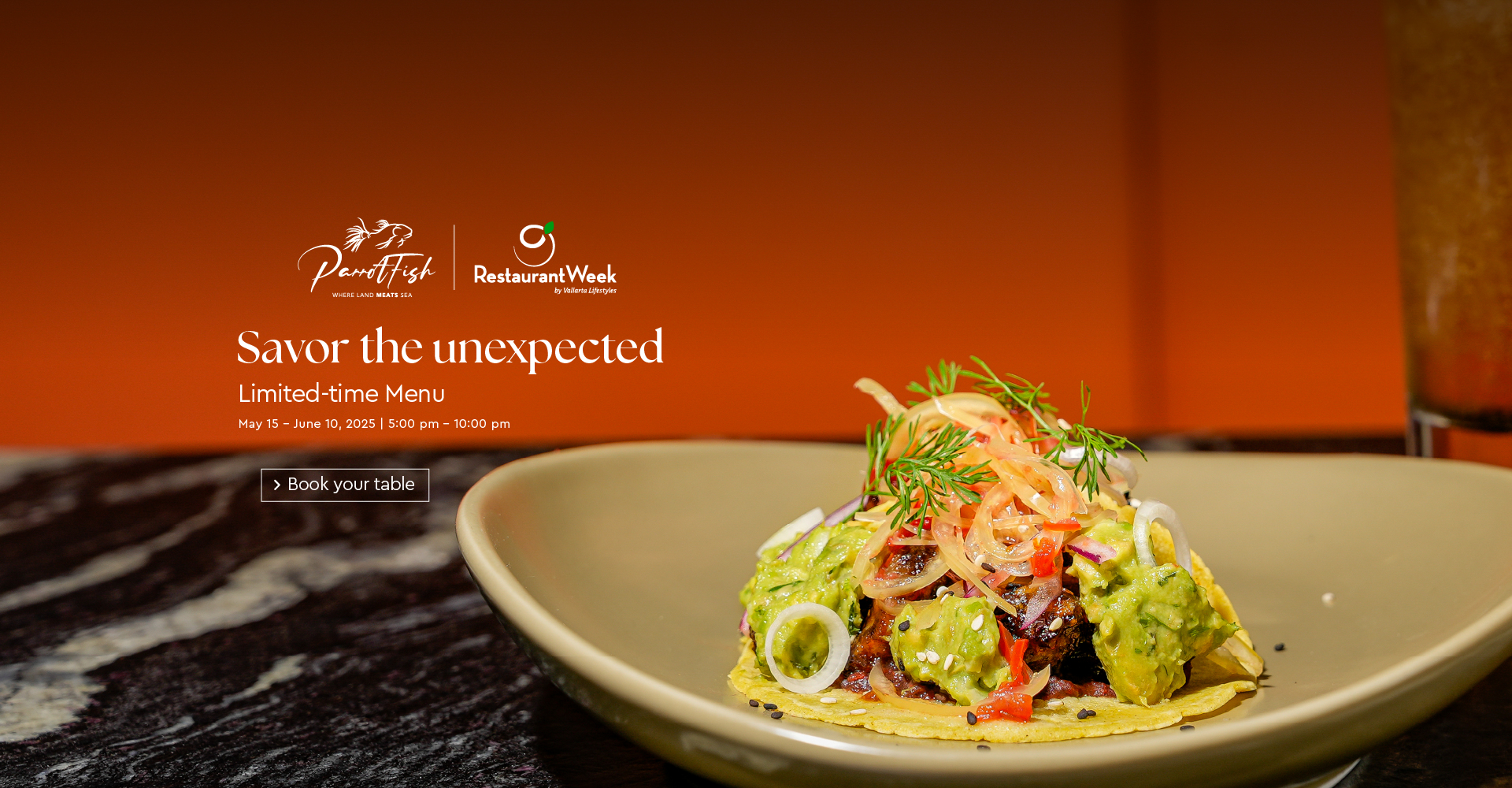 A culinary masterpiece ParrotFish Puerto Vallarta and Punta de Mita